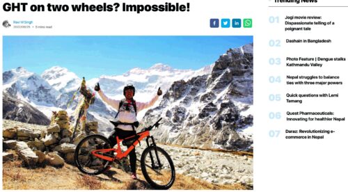 GHT on two wheels? Impossible!